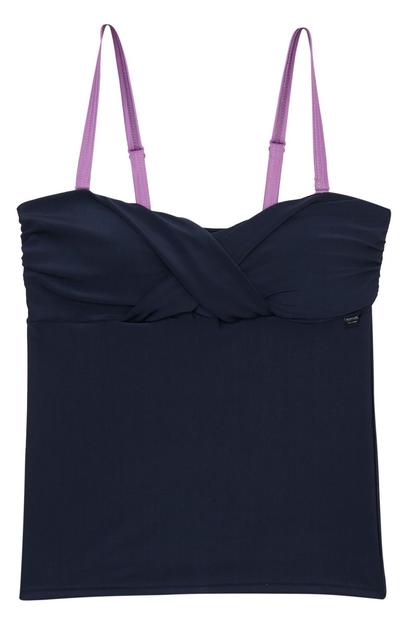 Purple Aceana Iii Tankini Top