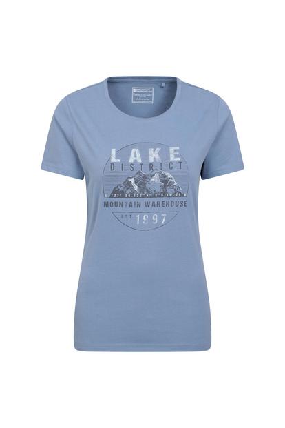 Multi Lake District Printed Tshirt
