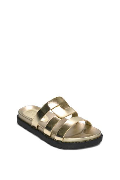 'Aurelia' Flat Slider Sandals With Comfortable Footbed M000031264