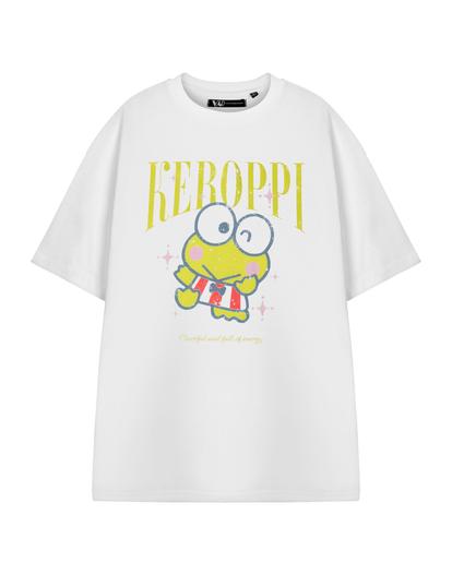 White Hello Kitty Keroppi Xx-Large T-Shirt