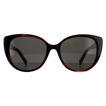 Brown Cat Eye Havana Glitter Grey Marc 421/S Sunglasses