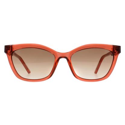 Red Cat Eye Transparent Candy Cane Red Brown Grey Gradient Tb1639 Tanner