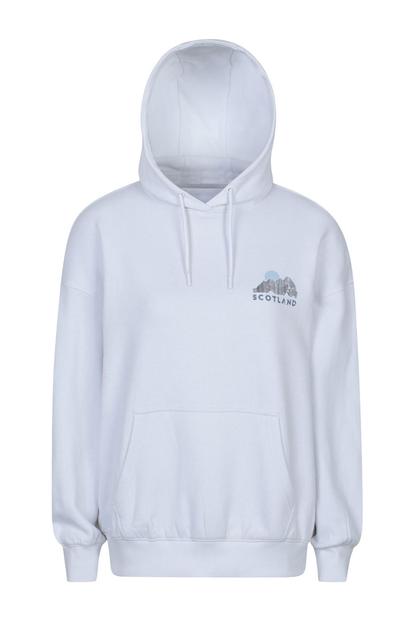 Cream Scotland Graphic Relaxed Fit Hoodie