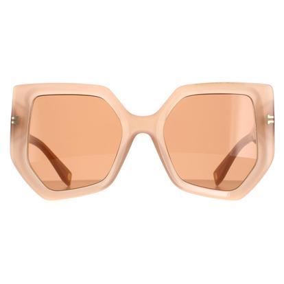 Cream Square Beige Brown Mj 1046/S