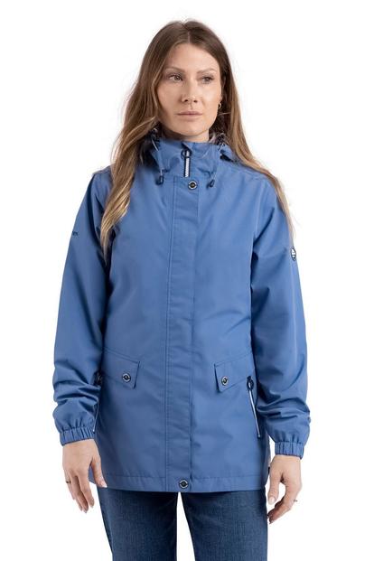 Purple Flourish Waterproof Jacket