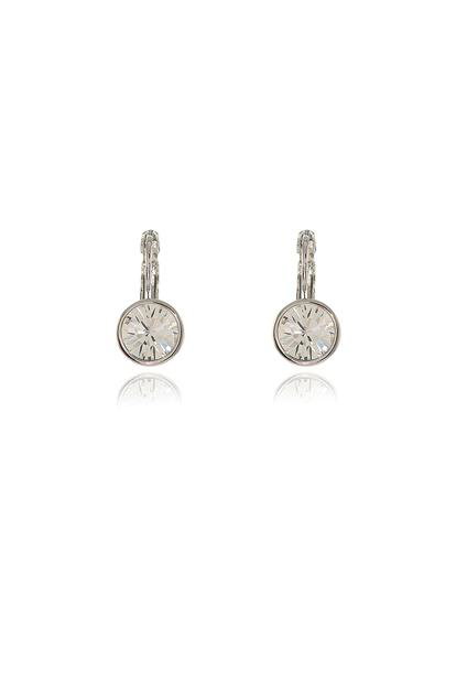 Metallic Cachet London Elise Silver Earrings