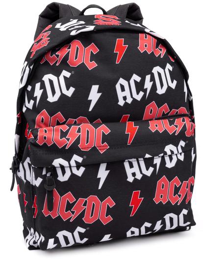 Black Ac/Dc Lightening Backpack