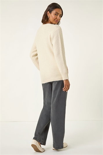 Patch Work Knit Jumper 16229838