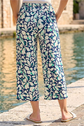 Petite Floral Stretch Trouser 18090060