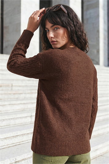Cable Knit Jumper 16350419