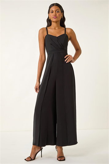 Pleated Strappy Jumpsuit 14617508