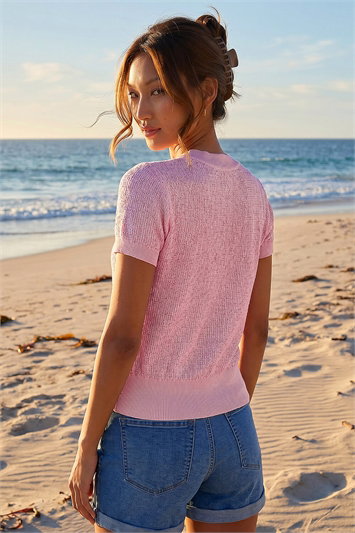 Sequin Knitted Top 16342672