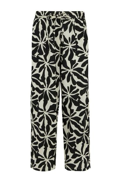Multi Elbrie Abstract Floral Trousers