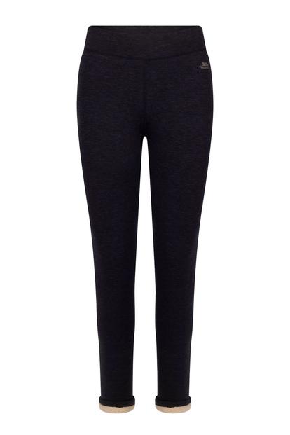 Blue Fuzzy Sherpa Leggings