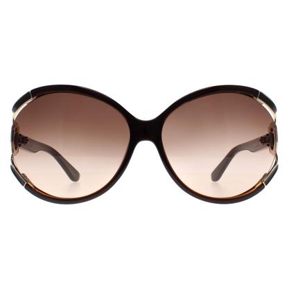 Brown Round Dark Brown Brown Grey Gradient Sf600s