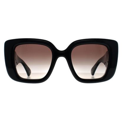 Black Square Shiny Black Grey Gradient Gg1975s