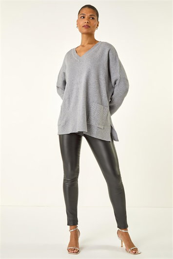 Hotfix Pocket Knit Jumper 16231136