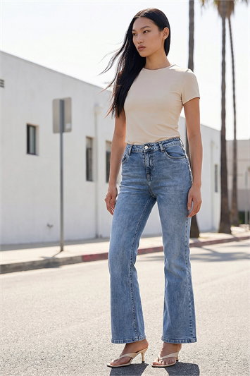 Multi Dusk Bootcut Jeans