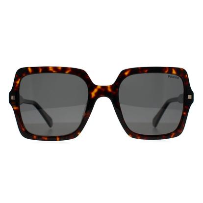 Brown Square Havana Grey Polarized Pld 4165/S/X