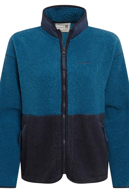 Blue National Trust Avens Two Tone Fleece Jacket