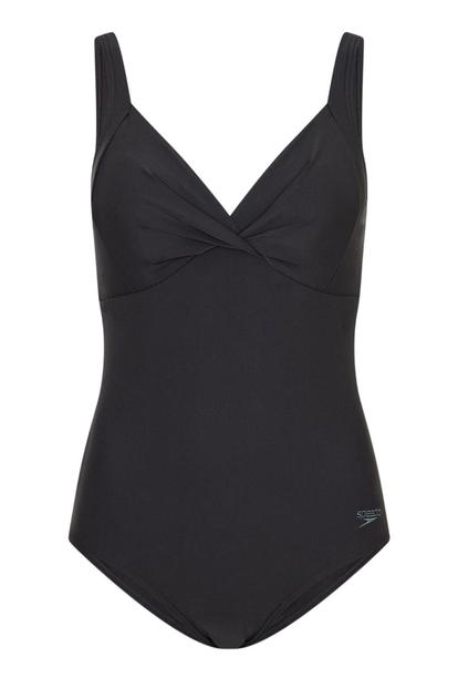 Black Swimming One Piece Swimsuit
