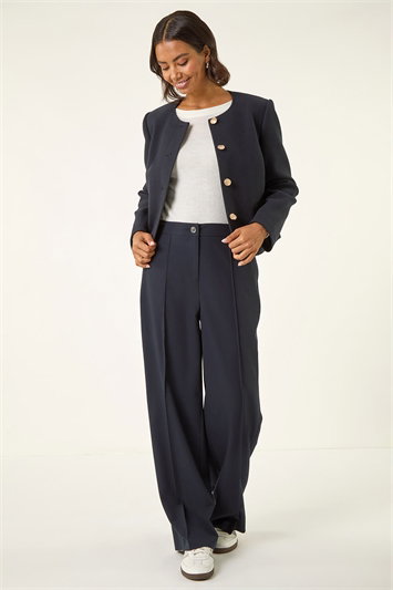 Buttoned Pocket Jacket 15044460