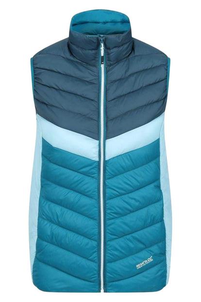 Blue Harrock Colour Block Gilet
