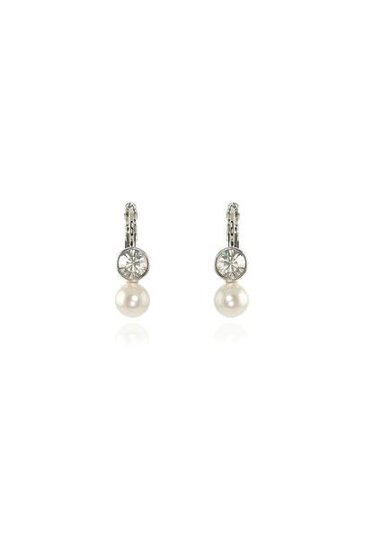 Metallic Cachet London Mimi Silver Lever Back Earrings