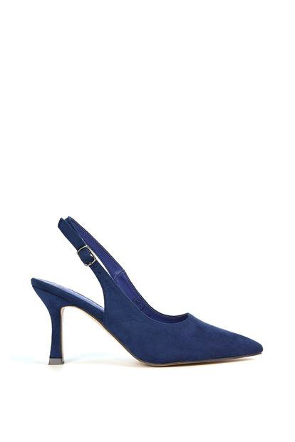 'Valerie' Stiletto High Heel Closed Toe Slingback Court Shoes M000012882