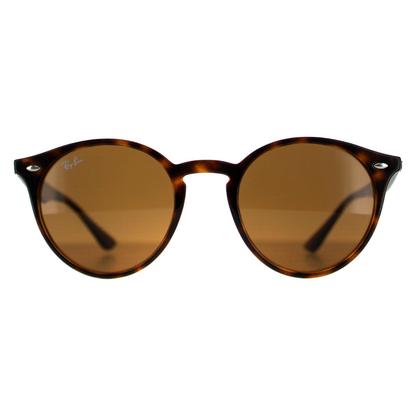 Brown Round Tortoise Brown B-15 2180 Sunglasses