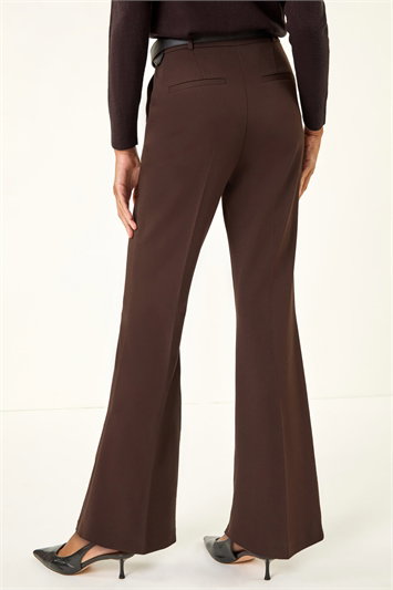 Long Bootcut Stretch Trousers 18093127