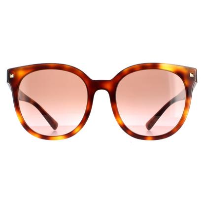 Brown Round Havana Violet To Brown Gradient Va4083