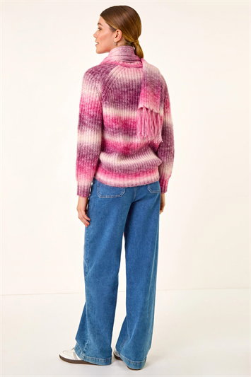 Ombre Knit Scarf & Jumper 16244472