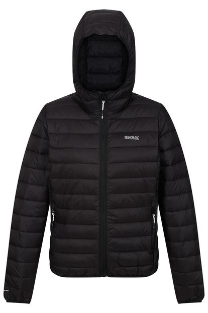 Black Marizion Hooded Padded Jacket