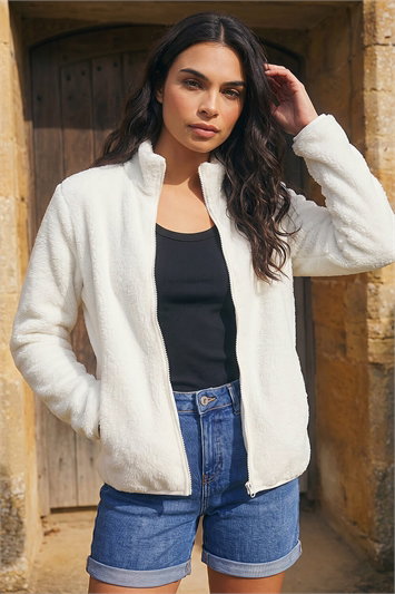 Soft Sherpa Fleece Jacket 11007294
