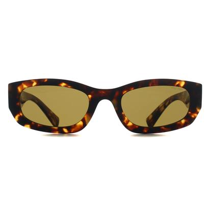 Brown Oval Havana Honey Dark Brown Mub04s