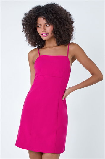 Stretch Bengaline Bodycon Mini Dress 14503217