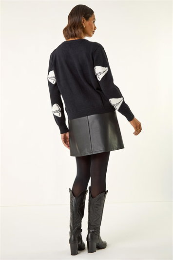 Bow Tie Front Knit Jumper 16212908