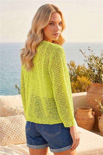 Petite Textured Knit Cardigan 16346649