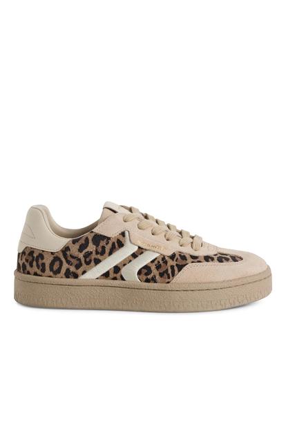 Brown Tamaris Womens Leopard Brown Sneakers
