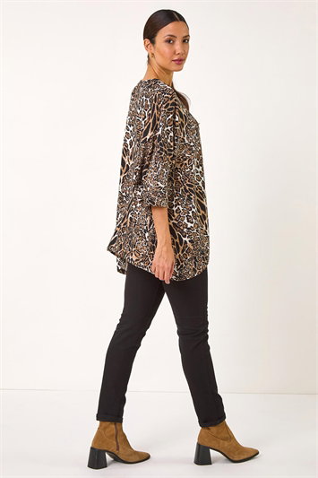 Snit Animal Print Top 19375759