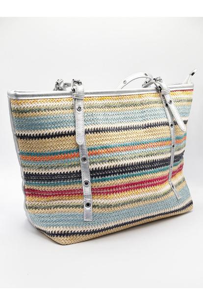 Multi Beach Tote Bag
