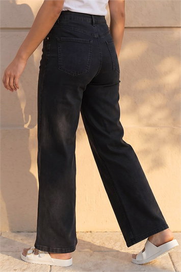 Petite Wide Leg Jeans 18101508
