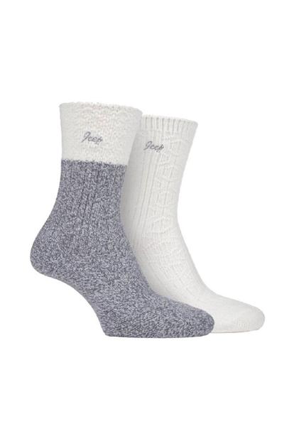 Purple 2 Pack Supersoft Hiking Boot Socks