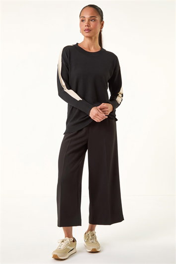 Petite Contrast Knitted Jumper 16238208