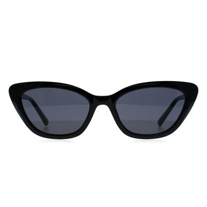 Black Cat Eye Shiny Black Grey Gf6197