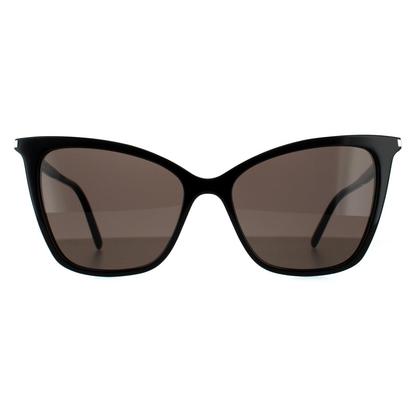 Black Cat Eye Black Grey Sunglasses