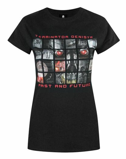 Black Terminator Genisys Past Future T-Shirt