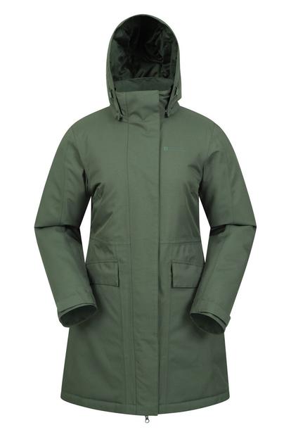 Black Rain On Waterproof Padded Jacket