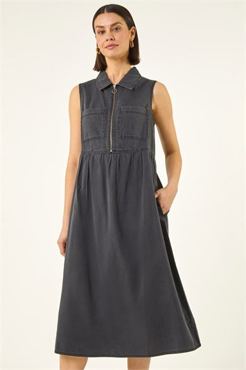 princess polly baby blue dress Short denim dress - Women's fashion
